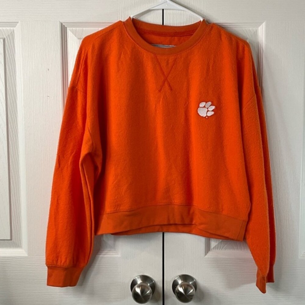 Summit Sportswear - Women’s Clemson Tiger  Sweater Size S
